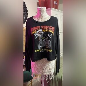 Harley-Davidson Black Graphic Sweatshirt